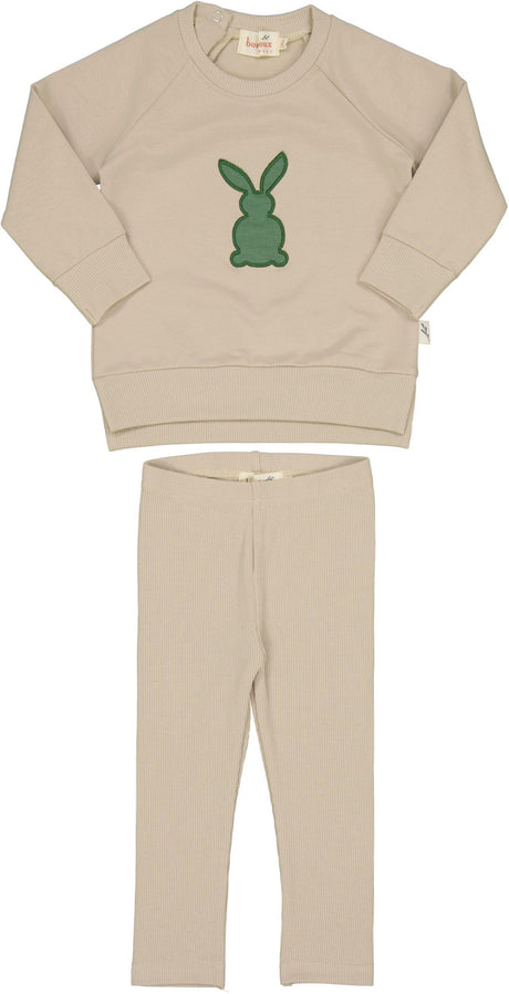 Bondoux Bebe Baby Boys Girls Bunny Applique Outfit - 421