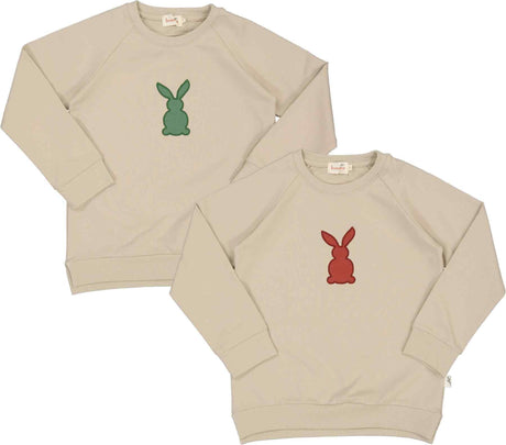 Bondoux Bebe Boys Girls Bunny Applique Sweatshirt - 421