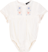 Space Gray Baby Girls Bubble Romper - SB5CY2603G