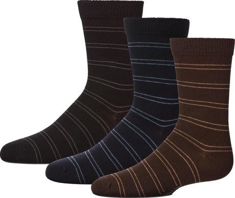 Memoi Boys Double Line Dress Sock - MK-186