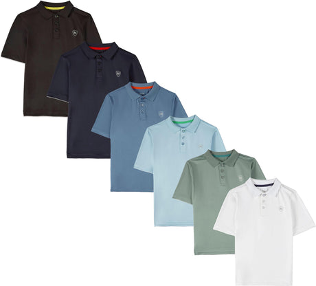 Memoi Boys Short Sleeve Polo Shirt - MBP-002