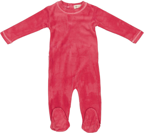 Crew Lounge Baby Boys Girls Velour Stretchie - SG2815