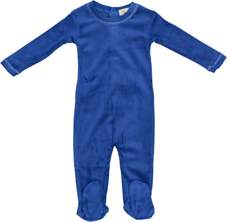 Crew Lounge Baby Boys Girls Velour Stretchie - SG2815