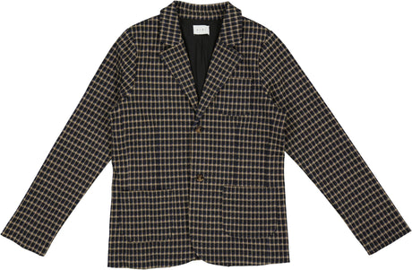 Klai Boys Checked Blazer - TD30117