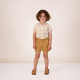 Analogie by Lil Legs Dressy Collection Boys Linen Shorts - DLNS