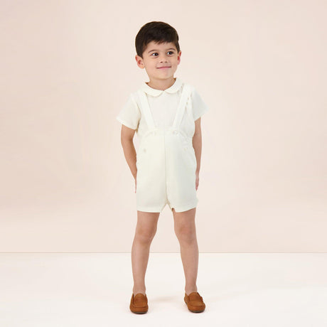 Analogie by Lil Legs Dressy Collection Boys Suspender Shorts - DSSH