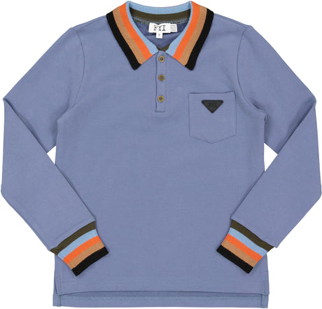 FYI Boys Long Sleeve Polo Shirt - WB4CP7076