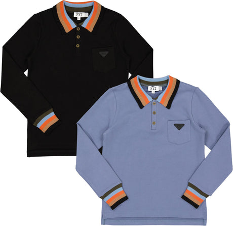 FYI Boys Long Sleeve Polo Shirt - WB4CP7076