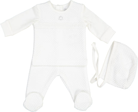 Carriage Boutique Baby Boys 3 Piece Bris Outfit - 74175