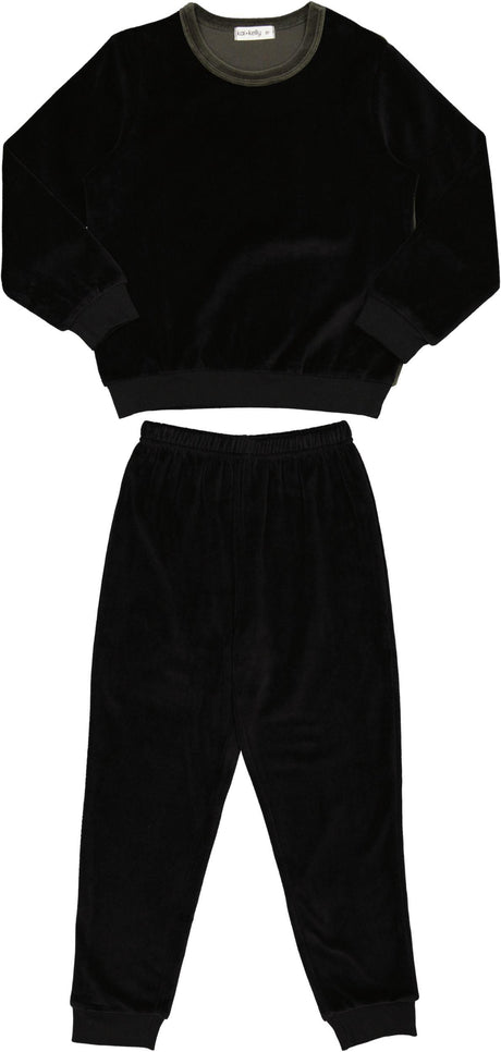 Kai x Kelly Boys Girls Velour Pajamas - N24305