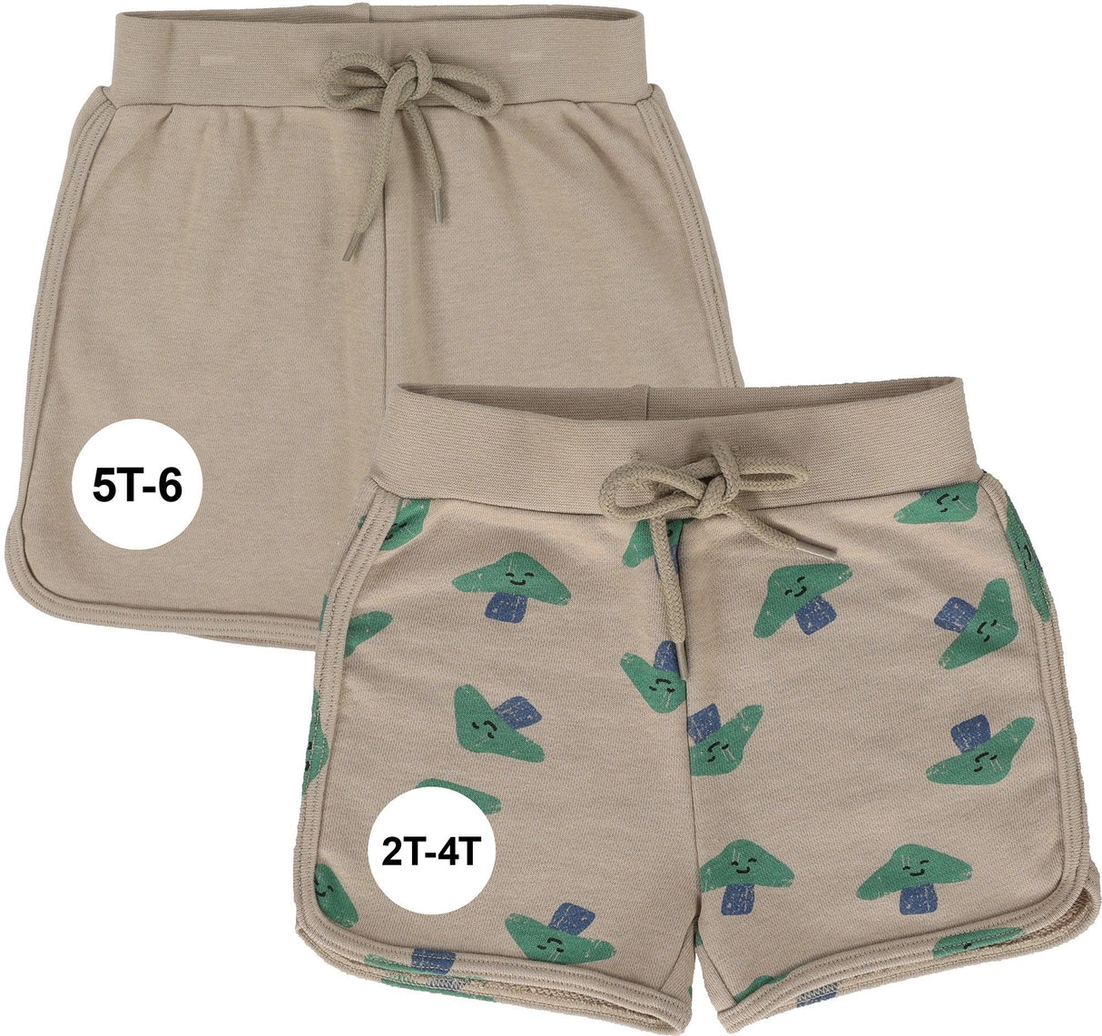 Analogie by Lil Legs Taupe Collection Boys Shorts - TFTS