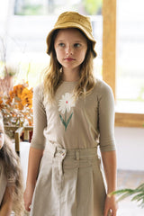 Analogie by Lil Legs Taupe Collection Girls Pleated Skirt - TPSK