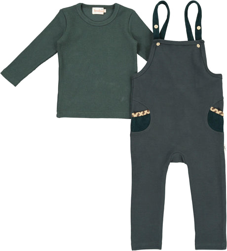 Bondoux Bebe Baby Boys Girls Corduroy Pocket Outfit - 427