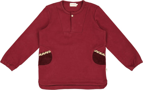 Bondoux Bebe Boys Girls Corduroy Long Sleeve Pocket Shirt - 427