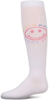 Memoi Girls Beach More Worry Less Socks - MKF-7187