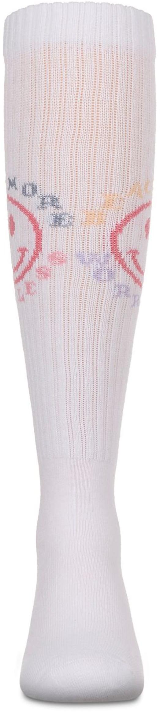 Memoi Girls Beach More Worry Less Socks - MKF-7187