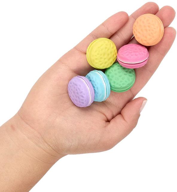 ooly Scented Macaron Eraser 6 Pack - 112-052