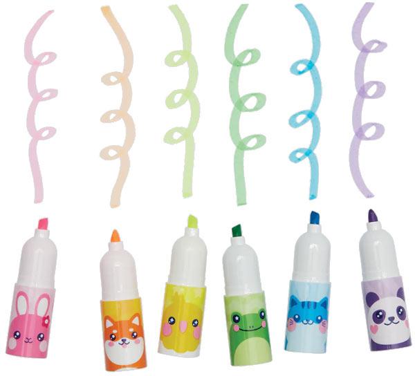 ooly Stacking Critter Highlighter 6 Pack - 130-093