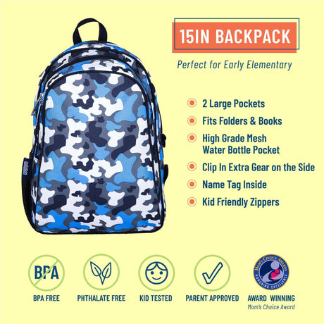 Wildkin Camo Backpack - 14213