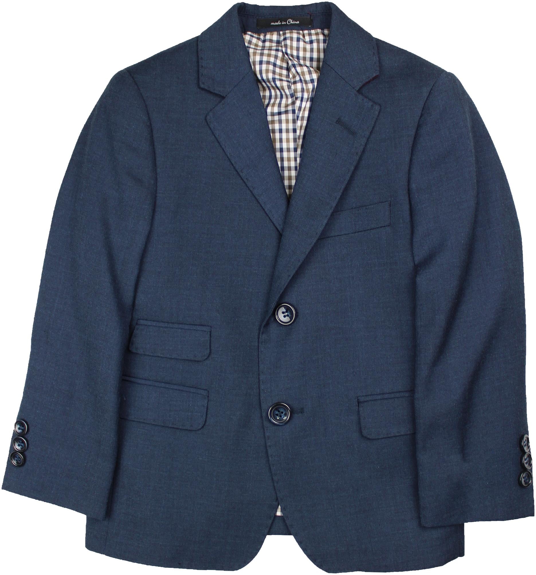 Elie Balleh Checkered Boys Blazers - Sports Coat Jacket