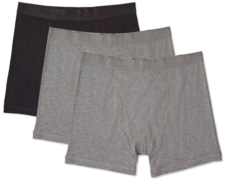 Memoi Mens Boxer Briefs 3 Pack - MU-8400