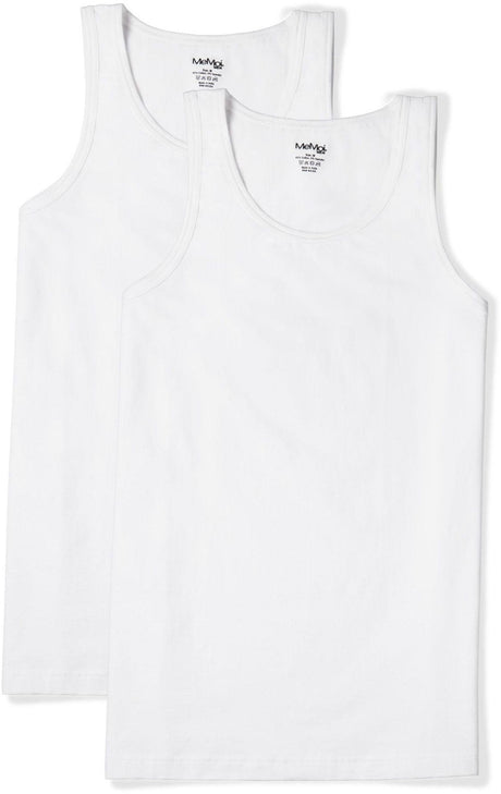 Memoi Mens Tank Undershirts 2 Pack - MU-8000