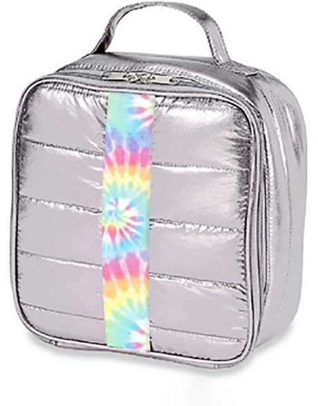 Top Trenz Puffer Tie Dye Strip Insulated Lunch Box - LB-PUFV2TD