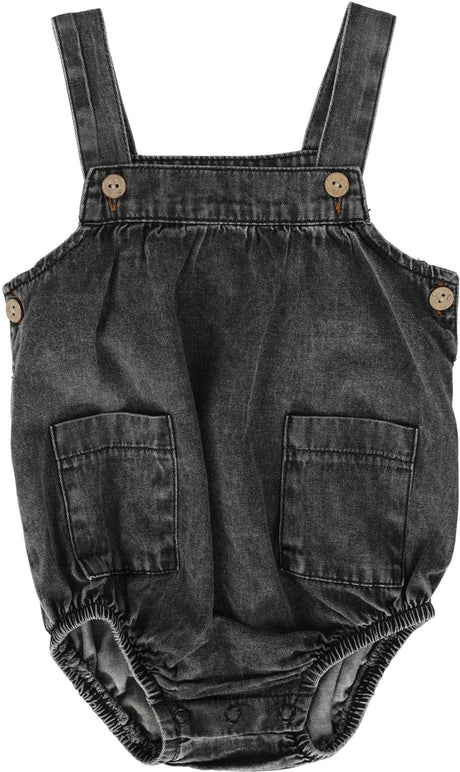 Analogie by Lil Legs Stonewash Collection Baby Toddler Boys Romper - SWBR