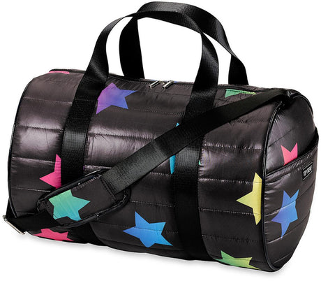 Top Trenz Multi Star Puffer Duffle Bag - DUF-MSTR3