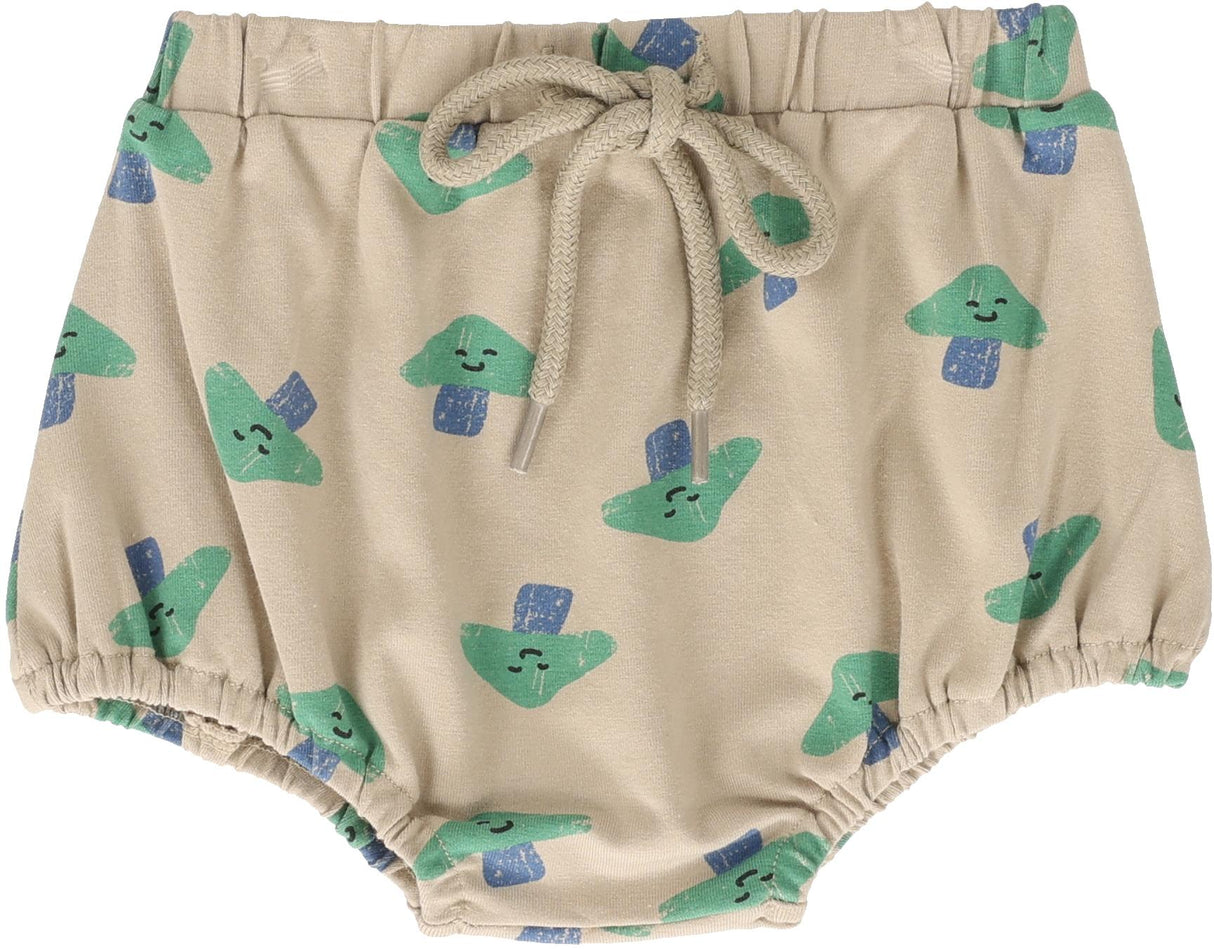 Analogie by Lil Legs Taupe Collection Baby Boys Mushroom Bloomers - TMB