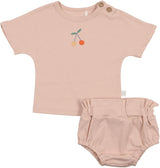 Pouf Baby Girls Cherry Outfit