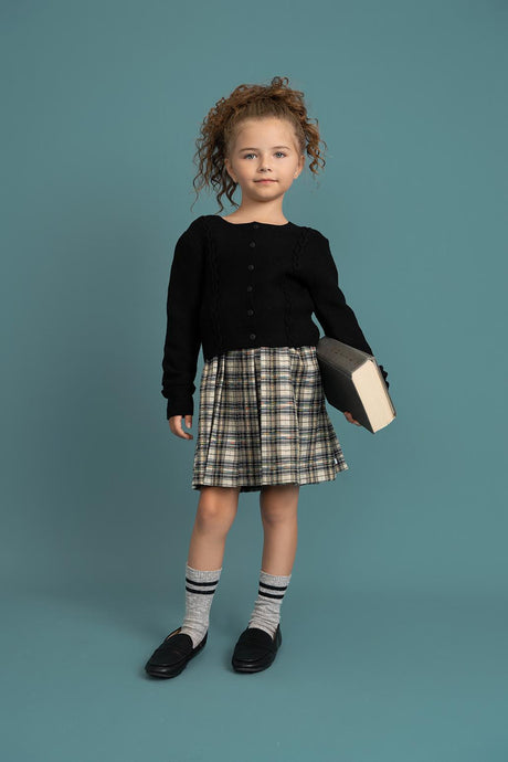 Charlotte & George Girls Plaid Outfit - WB4CP7092EG