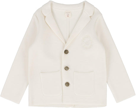 Analogie by Lil Legs Shabbos Knit Collection Boys Crest Blazer - KCBLZ