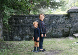 Analogie by Lil Legs Shabbos Collection Toddler Boys Plaid Suspender Shorts