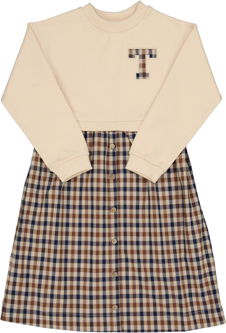 Teela Girls Checkered Dress - 19-021