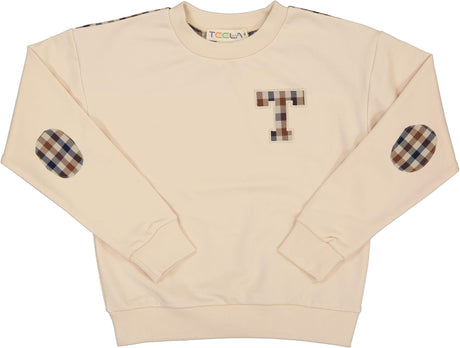 Teela Boys Girls Checkered Sweatshirt - 19-024