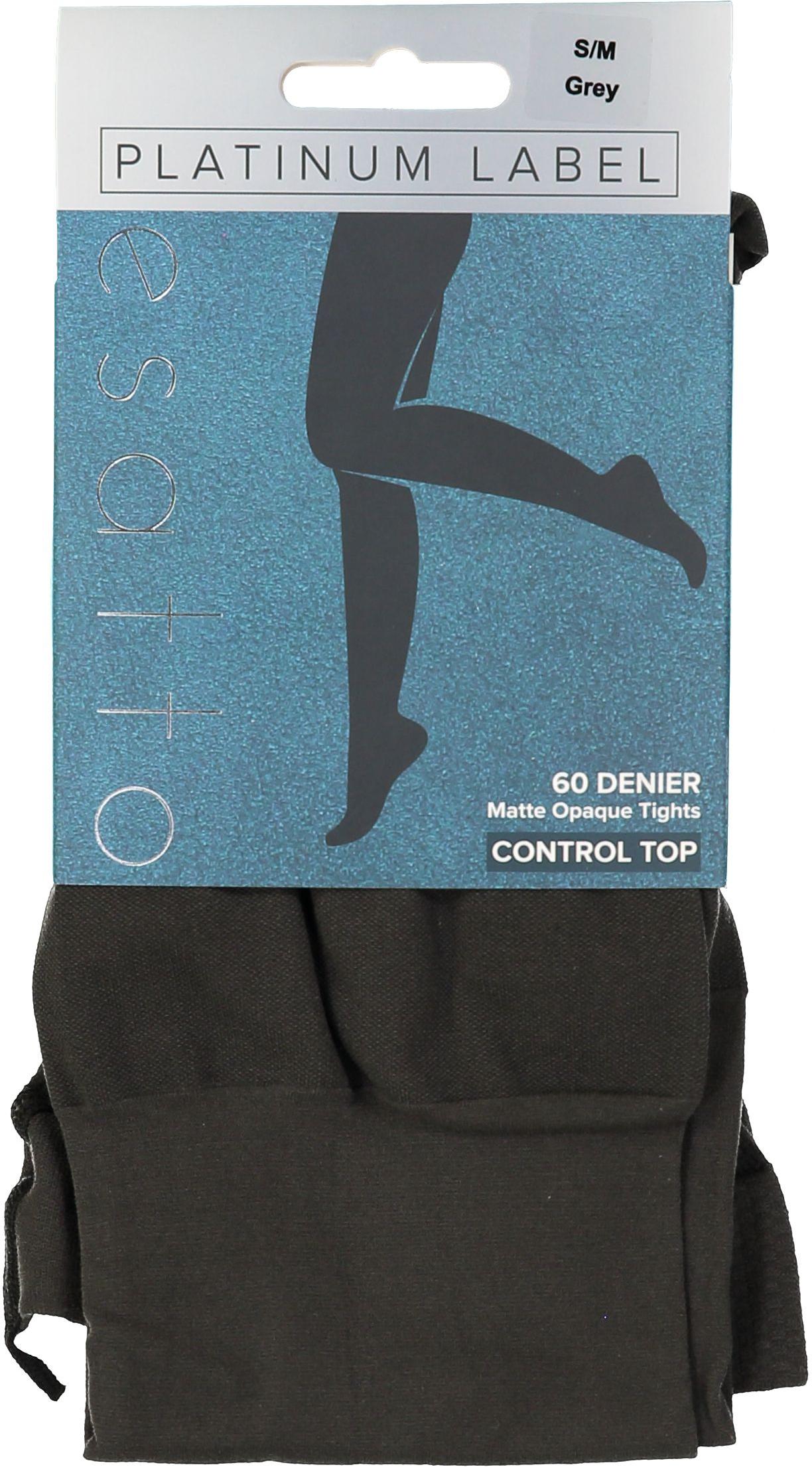 Esatto Women s 60 Denier Matte Opaque Microfiber Control Top Tights