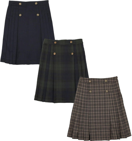 Analogie by Lil Legs Shabbos Collection Girls Pleated Skirt