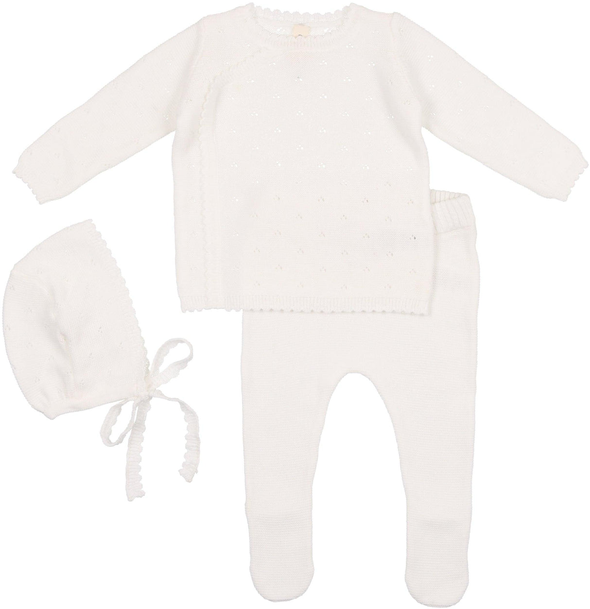 Lil Legs Baby Collection Boys Pointelle Bris Outfit Set