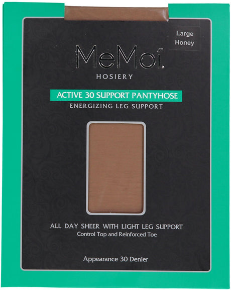 Memoi Womens Active Support 30 Denior Pantyhose - MS-655