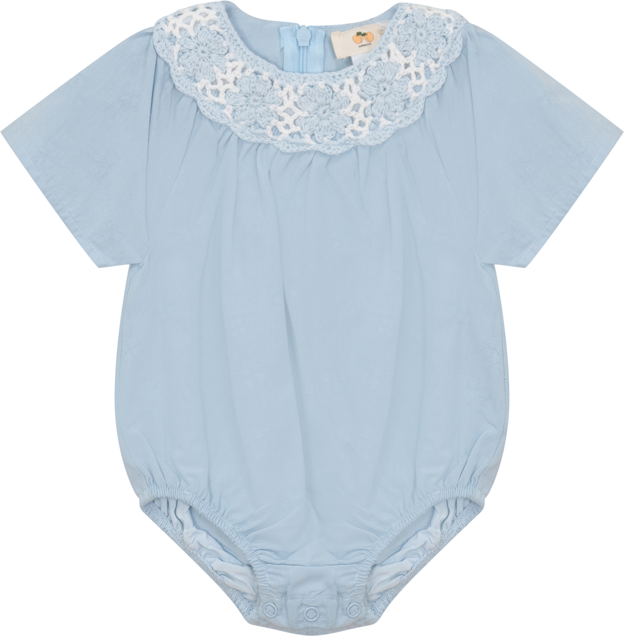 Apricot Baby Girls Crochet Neck Bubble Romper - SB5CY2595B