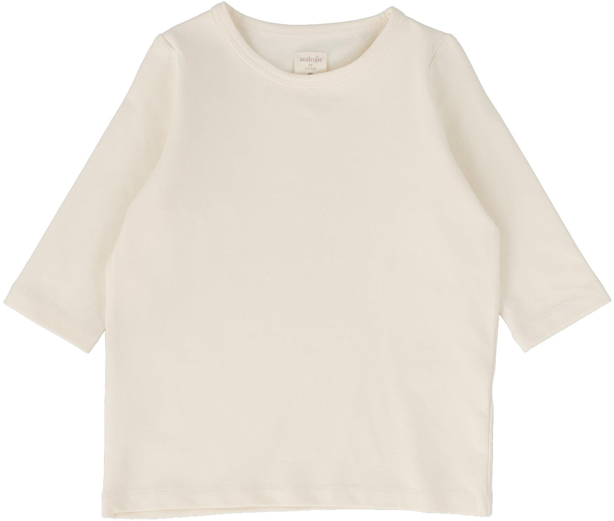 Analogie by Lil Legs Denim Tencel Collection Girls 3/4 Sleeve T-shirt Tee - DTGTQ