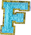 Letter F - Aqua