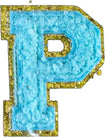 Letter P - Aqua