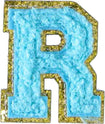 Letter R - Aqua