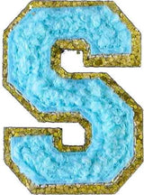 Letter S - Aqua