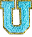 Letter U - Aqua