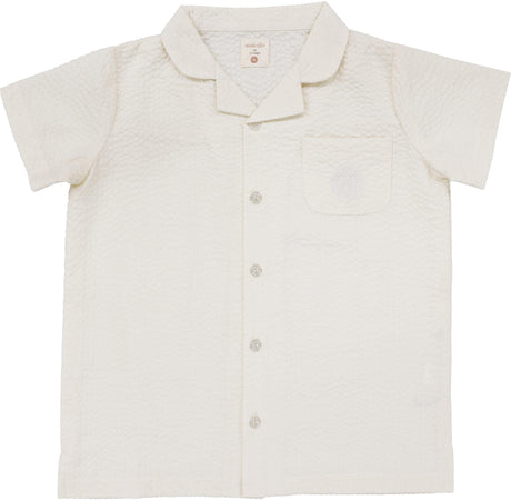 Analogie by Lil Legs Dressy Collection Boys Seersucker Short Sleeve Dress Shirt - DSS