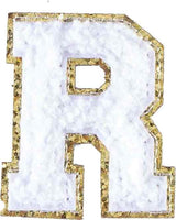 Letter R - White