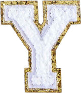 Letter Y - White